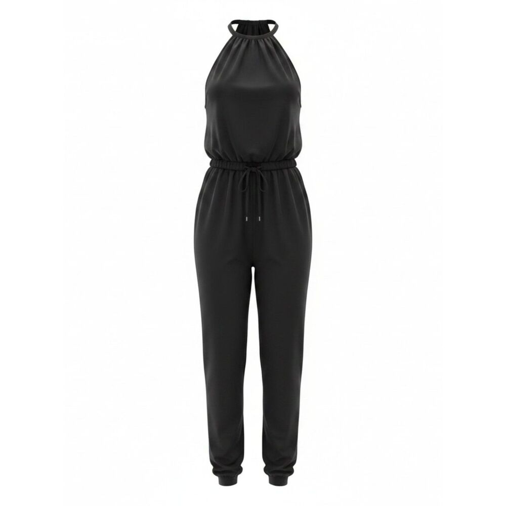 Cache' Black Silky Jumper sz 8